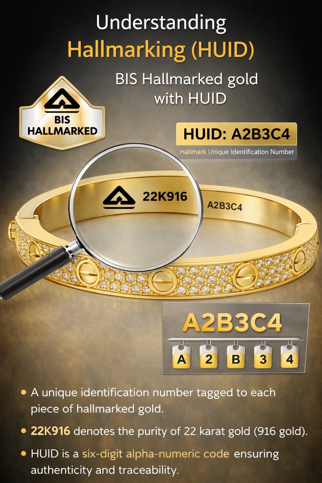 Jewellery Hallmark Denotes